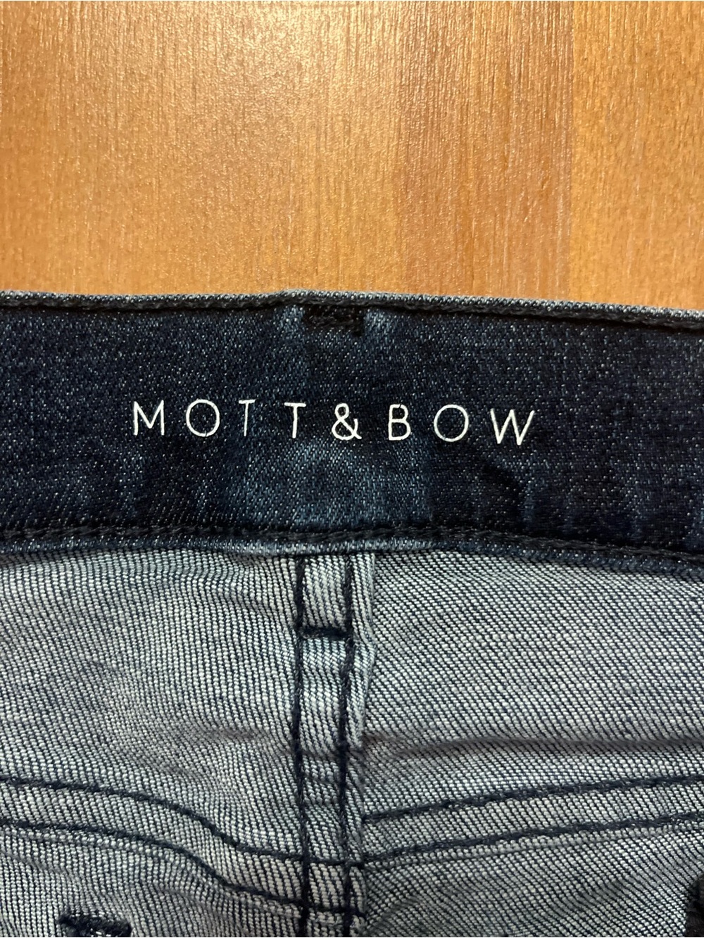 Mott & Bow Men's Slim Fit Jeans Dark Wash Denim Size W33 L30 - Picture 12 of 13